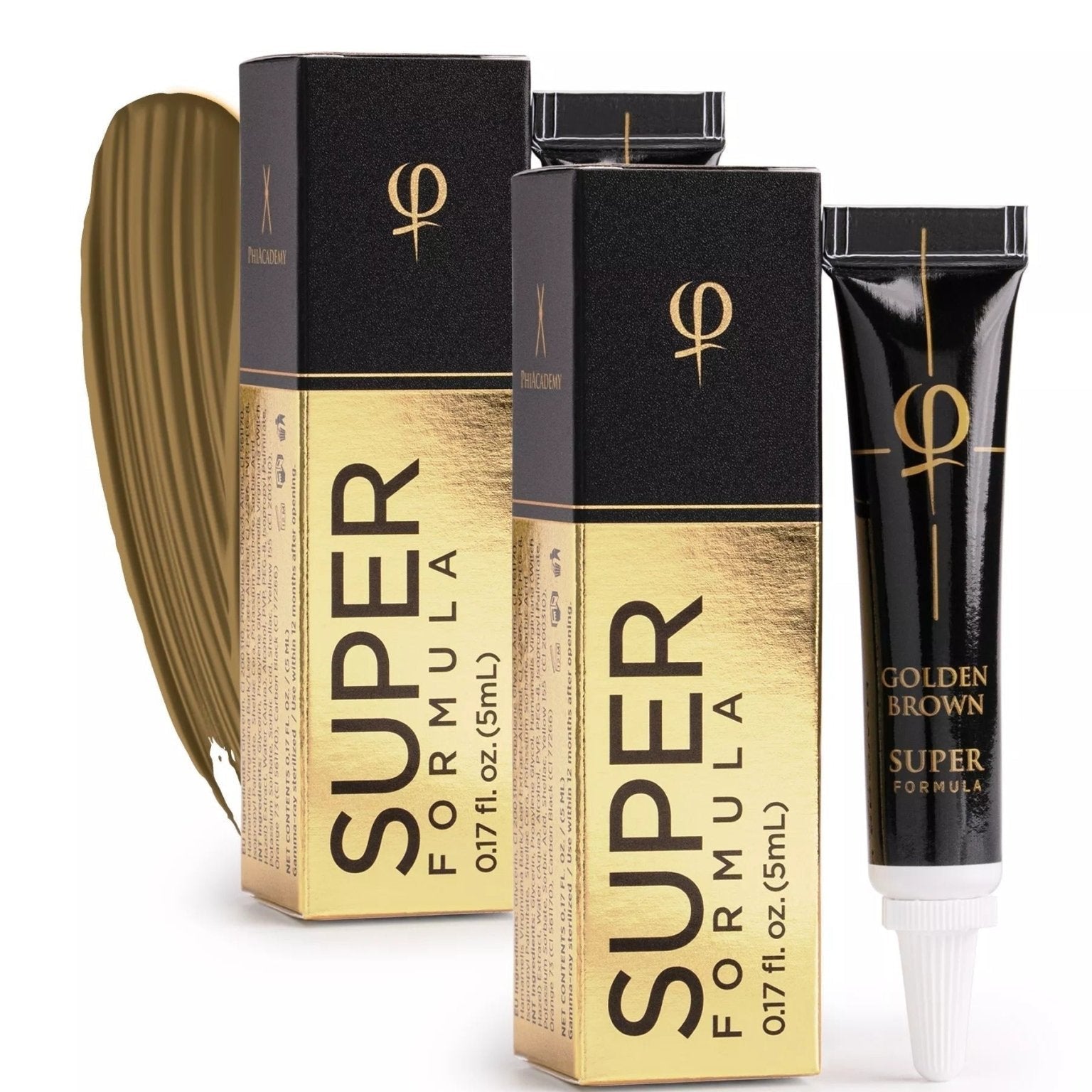 PhiBrows GOLDENBROWN SUPER - 2pcs - Mr.PMU