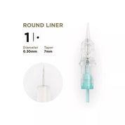 PMU Cartridges 0.30 1R - 7.0mm taper (EN17) 20 pcs - Mr.PMU