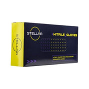 Box of 100 Black Nitrile Gloves Stellar - mrpmu