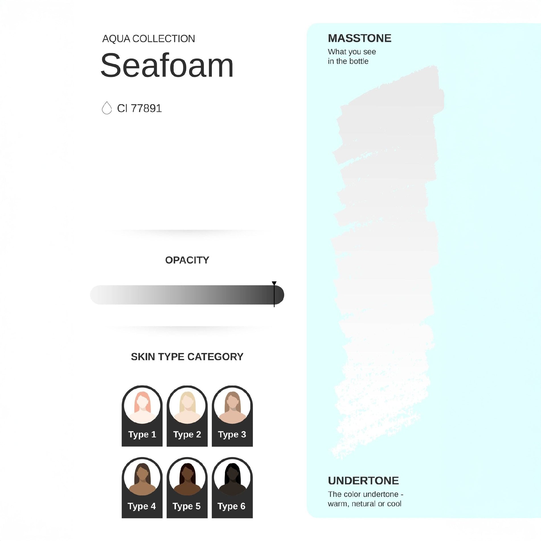 Seafoam PMU pigment 10ml - Mr.PMU