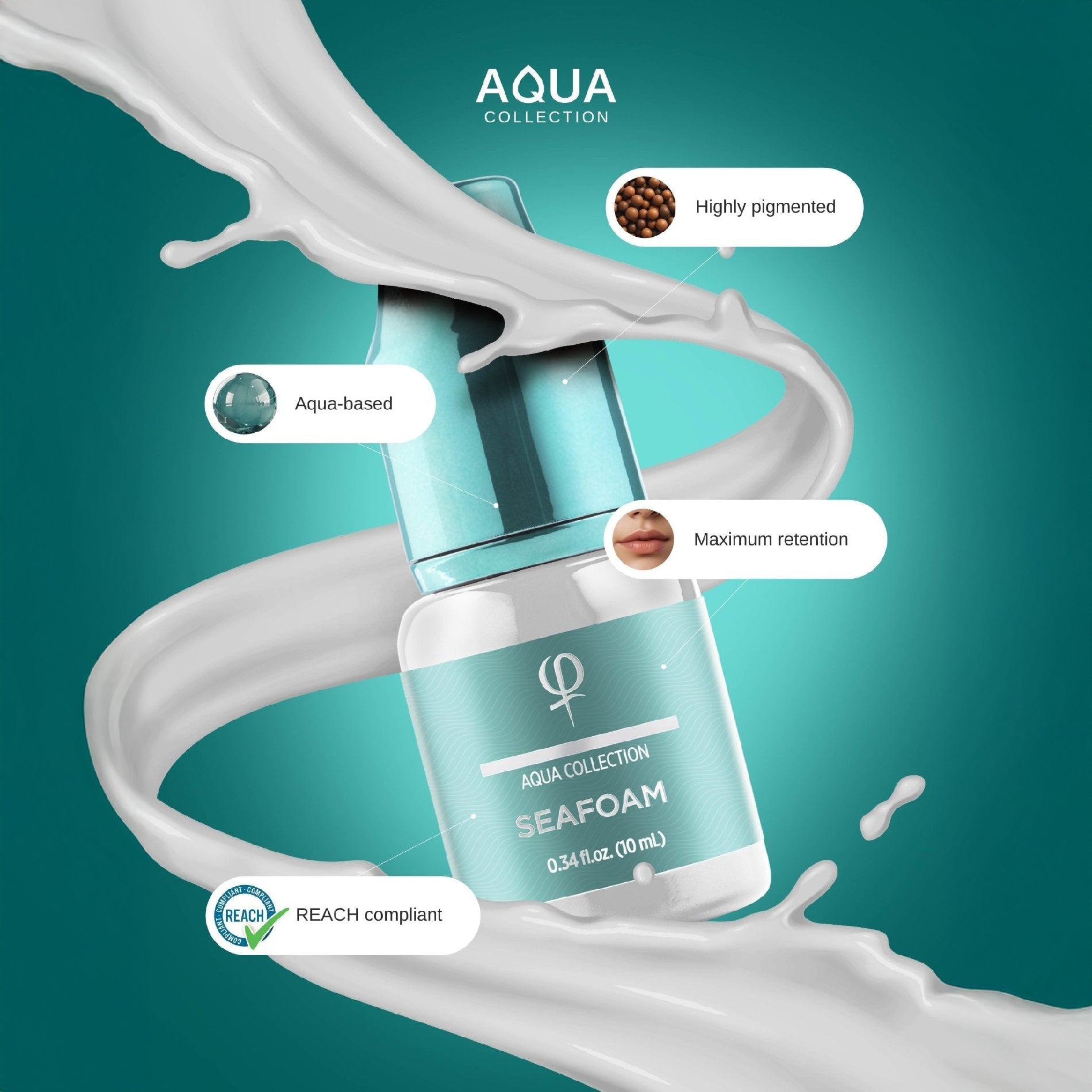 Seafoam PMU pigment 10ml - Mr.PMU