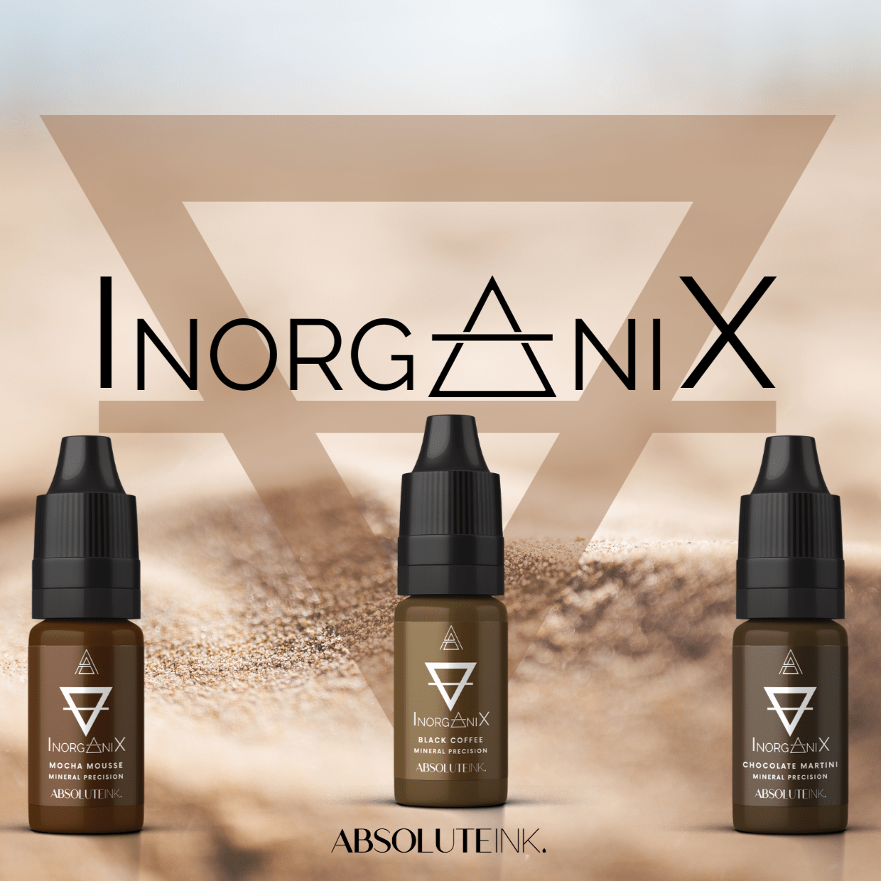 SET INORGANIX - 3 Pigmenti - Mr.PMU