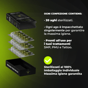 The Crown Killer – Aghi professionali micropigmentazione/PMU 0803RL 0.25mm (20 pz) - Mr.PMU